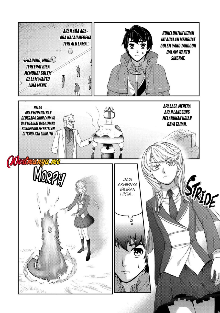 Renkinjutsu-shidesu. Jichou wa Gomibako ni Sutete Chapter 30 Bahasa Indonesia